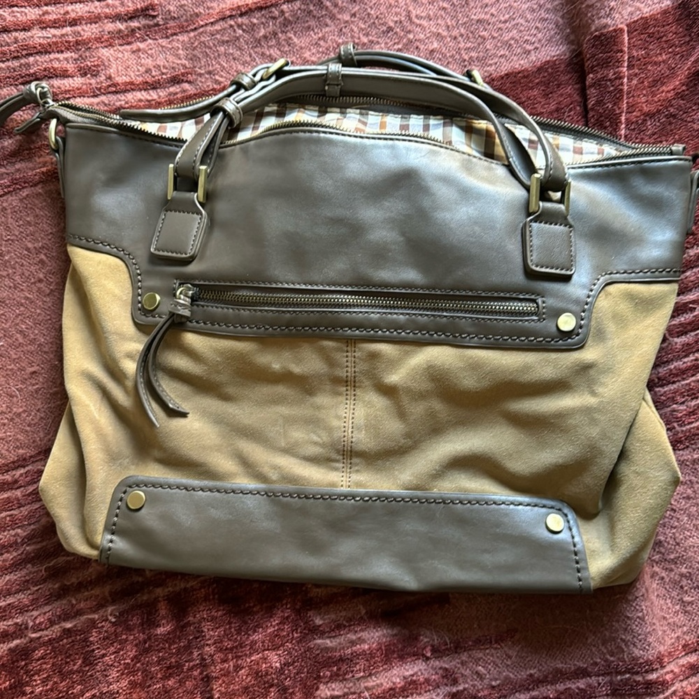 Perfect Fall Bag: Soft brown tote